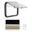 Round Corner Window Push Pull Style UV Protection 1
