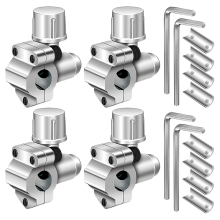 BPV-31 Koelkastkraanventielset, voor 1/4 inch, 5/16 3/8 inch buitendiameter buis, 4 stuks