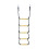 5-traps bootjachtladder, reddingslijnhanger, gesp, viskajakaccessoires 7