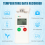 Temperatuurrecorder USB-datalogger Voedsel Medicijnen Gekoeld transport 4
