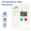 Temperatuurrecorder USB-datalogger Voedsel Medicijnen Gekoeld transport 6