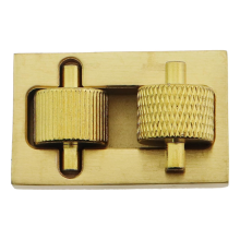 Leer rand coating gereedschap kleur applicator zuiver koperen zijkant olie doos met roller craft diy stempelen