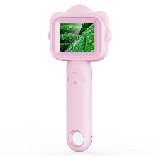 500X kinderminimicroscoop met 2,4 inch IPS-scherm 1080P digitale handheld draagbare 2MP voor kinderwetenschap