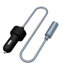 Voor mini-auto-adapter: sigarettenaansteker naar DC-vrouwelijke kabel, stroomkabel voor camper, bestelwagen, overlanding