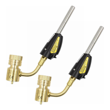 2 stuks Torch Swirl Tips Compatibel met MAP-Pro/LP Gas, Zelfontstekend, Gasontstekingsregelaar Solderen