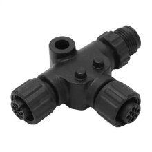 NMEA2000 3-poorts 5-pins draad IP67 waterdichte NMEA 2000 (N2k) (T-stuk) T-connector voor
