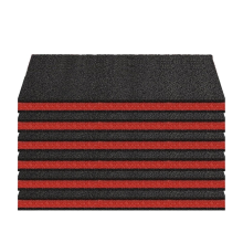 6 stuks gereedschapskist schuiminzetstukken 18 x 1 inch voering polyethyleen schuimplaten gereedschapskist organizer en opslag