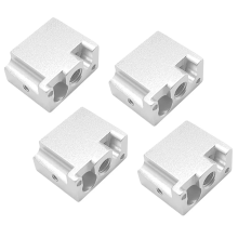 4 stuks voor V400 Hot End-onderdeel Verwarmingsblok Extruder Hotend-verwarming 3D-printeraccessoires