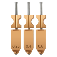 3 stuks geüpgraded voor AD5X snel afneembare hotend-spuitmond met snelle ontgrendeling 0,25/0,4/0,6 mm 3D-printeronderdelen