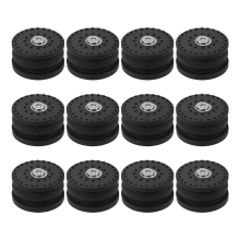 12 stuks H2D anti-vibratie voeten, antislip, schokbestendig, stofdicht, vervangende onderdelen