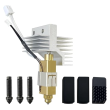Voor Centauri Carbon Ceramic Hotend 0,4 mm gehard stalen messing spuitmondset met extra 0,2/0,4/0,6 mm spuitmonden