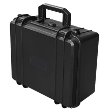 Draagbare koffer Dikke plastic harde koffer Apparatuur Hardware Gereedschapskist Grote capaciteit Instrumentenkist met zwarte