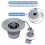 2 stuks opblaasbare bootkleppakking, Air Tracks-klep, plug, kajak 3