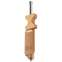 0,6 mm hogesnelheids-hotendkit met volledig metalen spuitmond voor de AD5X 3D-printer, 2x sneller printen