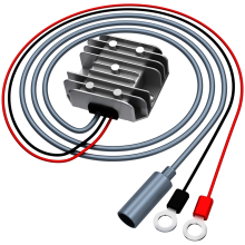 Voor Mini 12V-adapter - 12V/24V naar 48V Ingang Batterijmodificatie Boost Converter Uitgang Waterdichte DC Vrouwelijke Poort