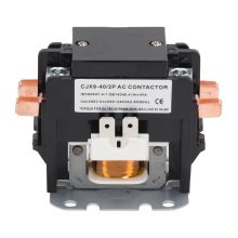 Airconditioner AC-contactor 40A 2P Vervanging met zilverlegering Contact Stroomverdelingsapparaten 220V