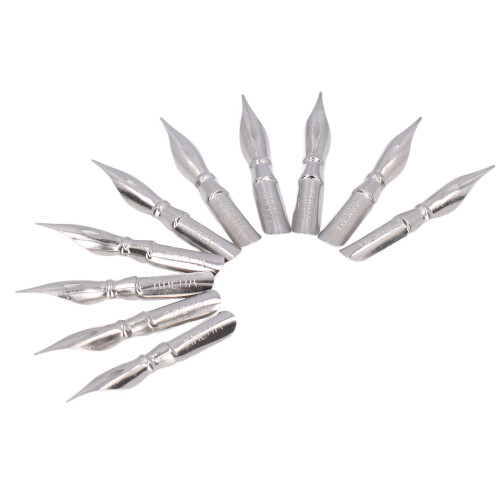 10Pcs Calligraphy Nib Comfortable Writing Good 2