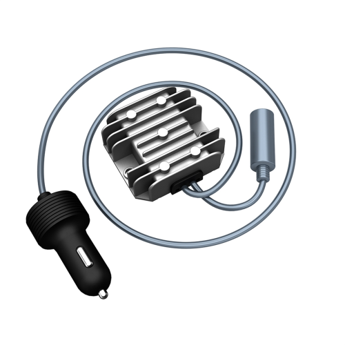 Voor Mini Step Up sigarettenaanstekerkabel 30V autolader stroomadapter