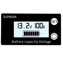 Batterijcapaciteitsindicator DC 8V-100V Loodzuur Lithium LiFePO4 Auto Motorfiets Voltmeter Spanningsmeter 12V 24V 48V 72V B