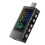 USB C-vermogensmeter, digitale USB-multimeter met LCD-scherm, digitale voltmeter, spanning en stroom 8