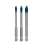 Set harde boren 5-8 mm 90 mm lang 10x hoge hardheid accessoires 1