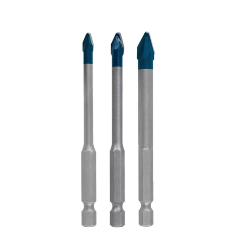 Set harde boren 5-8 mm 90 mm lang 10x hoge hardheid accessoires