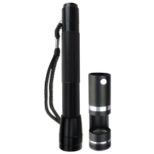 Professionele 10x 18mm Darkfield LED-loep polariscoop handheld edelsteentester met zaklamp voor juweliers en edelsteenkundigen