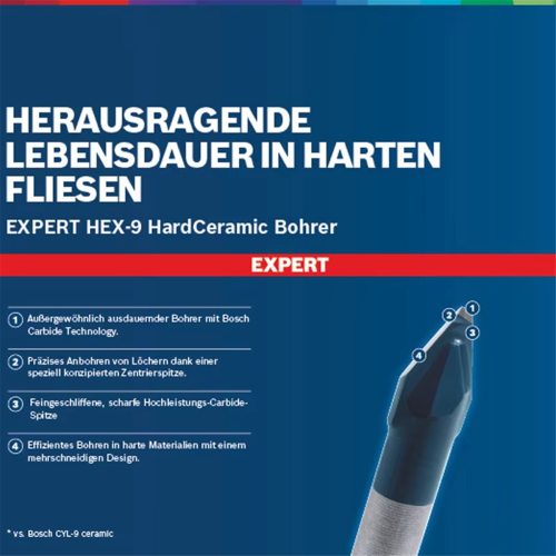 Set harde boren 5-8 mm 90 mm lang 10x hoge hardheid accessoires 2
