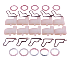 10 stuks Pawl Dog veerringset voor FC55 FS38 FS45 FS46 FS55 BG55 BG85 BG65 TS400 HL45 trimmeronderdeel