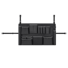 Afvalbak Caddys-zakken passen op vuilnisbakken van 32-55 gallon, vuilniszakorganizer met meerdere zakken,