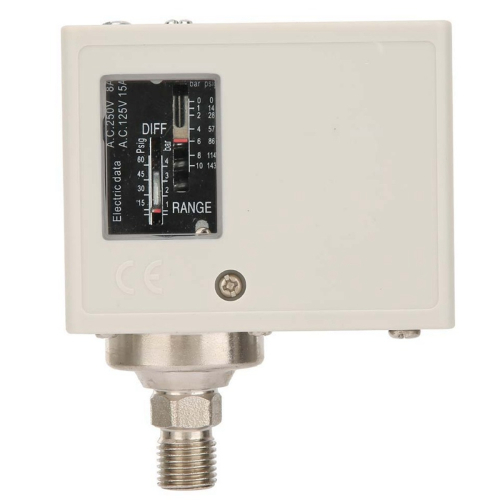 Elektronische G1/4 drukregelaar lucht/waterpomp/compressor controller 10kg 1