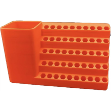 50-gats schroevendraaierbithouder met boormachinebevestiging - Bits Organizer Toolbox voor 1/4 inch slagbits, schroeven