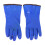 Non-Slip Warm Rubber Gloves Waterproof -20 for Winter Work Blue 11