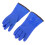 Non-Slip Warm Rubber Gloves Waterproof -20 for Winter Work Blue 7