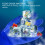 Non-Slip Warm Rubber Gloves Waterproof -20 for Winter Work Blue 4
