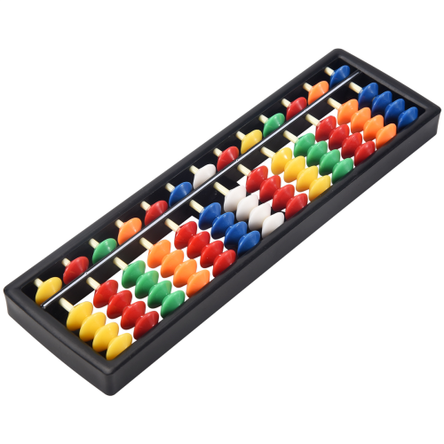 Draagbare plastic abacus rekentool 1