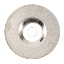 Doorslijpschijf, voor glas/steen, met diamantcoating, verzinkt, fijne korrel