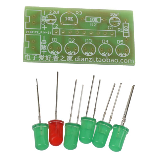 KA2284 Audioniveaumeter met indicatie LED-indicator DIY-kit voor 2