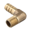 8 mm slang x 3/8" buitendraad 90 graden messing elleboogkoppeling 1