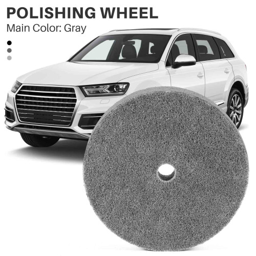 150 mm diameter, 25 mm dik, 180 korrel vezelpolijstschijf 1