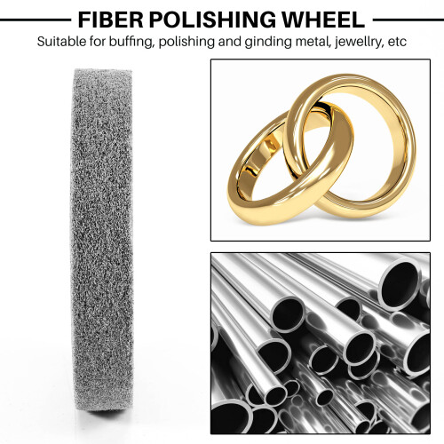 150 mm diameter, 25 mm dik, 180 korrel vezelpolijstschijf 2
