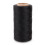 Platte wasdraad spoel 260M leer DIY zwart 6