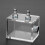 Nieuwe 200ml Acryl watertank koeler pc cpu blok Transparant 5