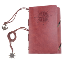 Retro Persoonlijkheidsdagboek Notitieboekjes Ringband Dagboek Notitieboek Lichtbruin S