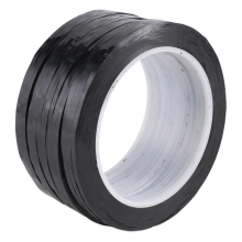 16 stuks whiteboard grafische tape, whiteboard kunsttape, dunne zwarte rastertape, 3 mm breed, glanzend