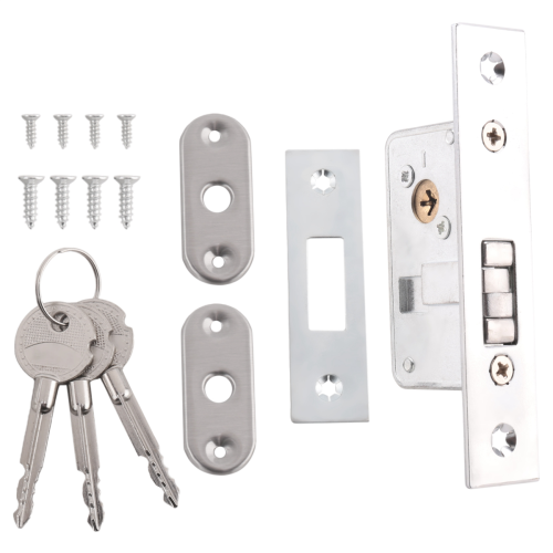 /Deurslot, Schuifdeurhaak Legering Slotbehuizing, Frame Glazen Deur, Stevig, , Hardware 2