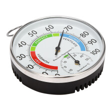 Temperatuur en vochtigheid analoge indicator binnen- en buitenthermometer hygrometer L15
