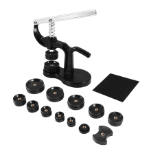 14-delige horlogeset, 18 mm tot 50 mm kastsluiter, horlogereparatieset (zwart)