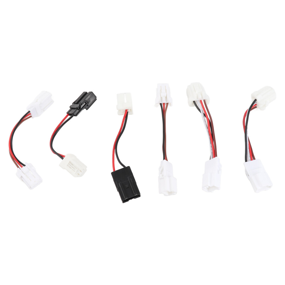 6Pcs Taillight Adapter Harness High Performance 9121376001963