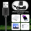 Ultrastille mini borstelloze USB-waterpomp 5V 70 cm dompelfontein aquarium circulerend 6